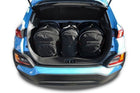 Kjust Kjust Reistassenset voor Hyundai Kona 2017-2023 - Set van 3 Tassen met 2 Roltassen en 1 Vliegtuigtas Harvest Automotive 1