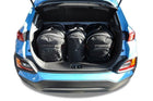Kjust Kjust Reistassenset voor Hyundai Kona 2017-2023 - Set van 3 Tassen met 2 Roltassen en 1 Vliegtuigtas Harvest Automotive 1