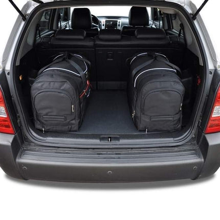 Kjust Kjust Reistassenset voor Hyundai Tucson 2003-2010 - Set van 4 Tassen met 2 Roltassen 1 Sporttas en 1 Vliegtuigtas Harvest Automotive 3