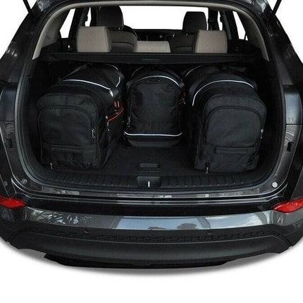 Kjust Kjust Reistassenset voor Hyundai Tucson 2015-2020 - Set van 4 Tassen met 2 Roltassen 1 Sporttas en 1 Vliegtuigtas Harvest Automotive 2