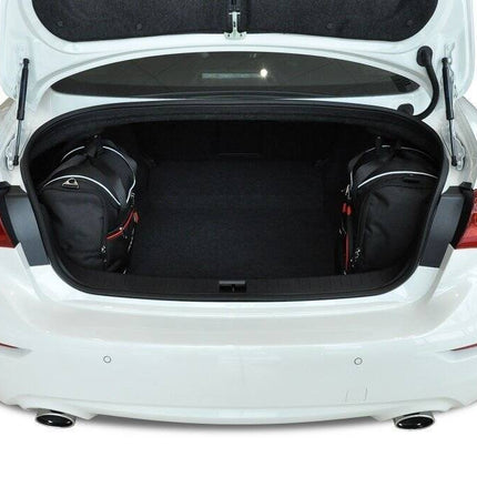 Kjust Kjust Reistassenset voor Infiniti Q50 Sedan 2013-2020 - Set van 4 Tassen met 2 Roltassen 1 Sporttas en 1 Vliegtuigtas Harvest Automotive 3
