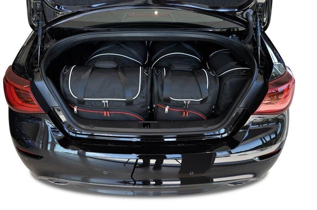 Kjust Kjust Reistassenset voor Infiniti Q70 Sedan 2013-2019 - Set van 5 Tassen met 2 Roltassen 1 Sporttas en 2 Vliegtuigtassen Harvest Automotive 1