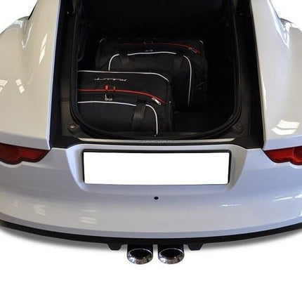 Kjust Kjust Reistassenset voor Jaguar F-Type coupe 2014-2024 - Set van 3 Tassen met 1 Sporttas en 2 Vliegtuigtassen Harvest Automotive 2