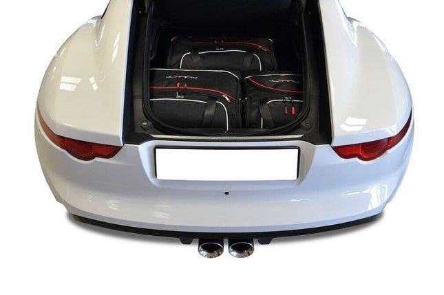 Kjust Kjust Reistassenset voor Jaguar F-Type coupe 2014-2024 - Set van 3 Tassen met 1 Sporttas en 2 Vliegtuigtassen Harvest Automotive 1