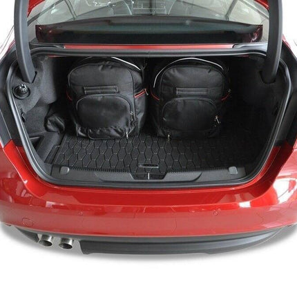 Kjust Kjust Reistassenset voor Jaguar XE Sedan 2014-2024 - Set van 4 Tassen met 2 Roltassen en 2 Vliegtuigtassen Harvest Automotive 3