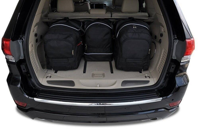 Kjust Kjust Reistassenset voor Jeep Grand Cherokee 2011-2022 - Set van 4 Tassen met 2 Roltassen en 2 Sporttassen Harvest Automotive 2