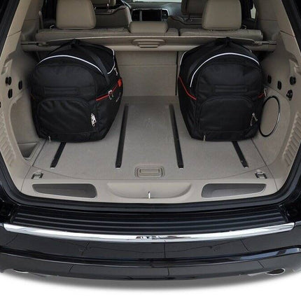 Kjust Kjust Reistassenset voor Jeep Grand Cherokee 2011-2022 - Set van 5 Tassen met 3 Roltassen en 2 Vliegtuigtassen Harvest Automotive 4