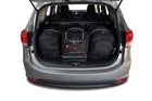 Kjust Kjust Reistassenset voor Kia Carens vanaf 2013 - Set van 4 Tassen met 3 Roltassen en 1 Sporttas Harvest Automotive 1