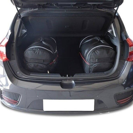 Kjust Kjust Reistassenset voor Kia Ceed 5-deurs 2012-2018 - Set van 4 Tassen met 2 Roltassen 1 Sporttas en 1 Vliegtuigtas Harvest Automotive 3
