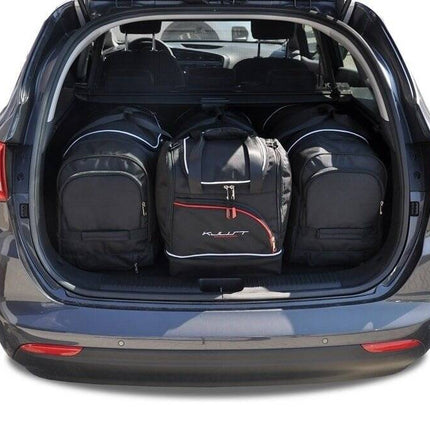 Kjust Kjust Reistassenset voor Kia Ceed Sportswagon 2012-2018 - Set van 4 Tassen met 3 Roltassen en 1 Sporttas Harvest Automotive 1