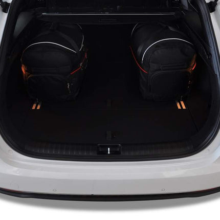 Kjust Kjust Reistassenset voor Kia Ceed Sportswagon vanaf 2018 - Set van 5 Tassen met 3 Roltassen en 2 Vliegtuigtassen Harvest Automotive 4