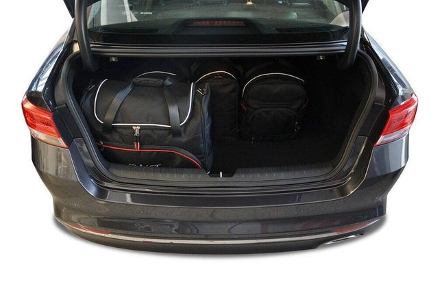 Kjust Kjust Reistassenset voor Kia Optima Sedan 2016-2020 - Set van 5 Tassen met 2 Roltassen 2 Sporttassen en 1 Vliegtuigtas Harvest Automotive 2