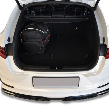 Kjust Kjust Reistassenset voor Kia ProCeed stationwagen vanaf 2019 - Set van 5 Tassen met 3 Roltassen en 2 Vliegtuigtassen Harvest Automotive 5