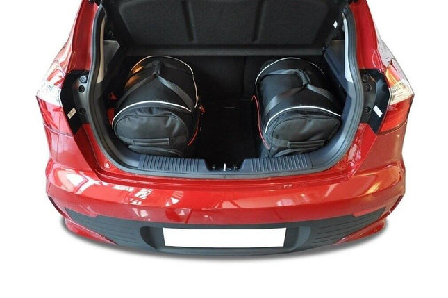 Kjust Kjust Reistassenset voor Kia Rio 3-deurs 2011-2017 - Set van 3 Tassen met 2 Roltassen en 1 Sporttas Harvest Automotive 2