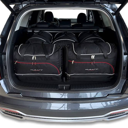 Kjust Kjust Reistassenset voor Kia Sorento 2020-2024 - Set van 5 Tassen met 3 Roltassen en 2 Sporttassen Harvest Automotive 6