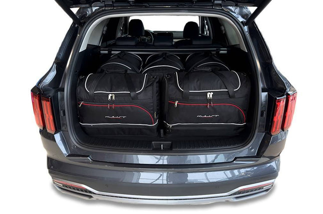 Kjust Kjust Reistassenset voor Kia Sorento 2020-2024 - Set van 5 Tassen met 3 Roltassen en 2 Sporttassen Harvest Automotive 1