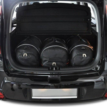 Kjust Kjust Reistassenset voor Kia Soul 2014-2019 - Set van 3 Tassen met 1 Roltas en 2 Sporttassen Harvest Automotive 1