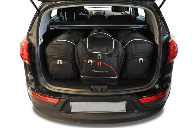 Kjust Kjust Reistassenset voor Kia Sportage 5-deurs 2010-2016 - Set van 4 Tassen met 2 Roltassen en 2 Sporttassen Harvest Automotive 1