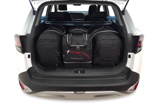 Kjust Kjust Reistassenset voor Kia Sportage 5-deurs vanaf 2021 - Set van 4 Tassen met 2 Roltassen en 2 Sporttassen Harvest Automotive 1