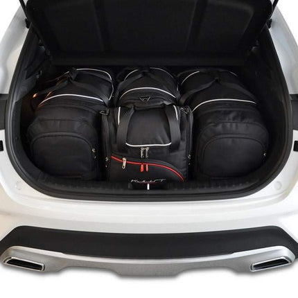 Kjust Kjust Reistassenset voor Kia Venga 5-deurs vanaf 2010 - Set van 4 Tassen met 2 Roltassen 1 Sporttas en 1 Vliegtuigtas Harvest Automotive 1