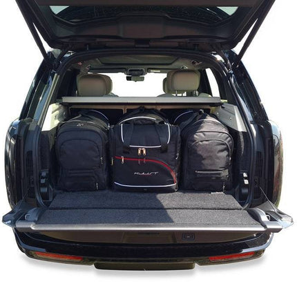 Kjust Kjust Reistassenset voor Land Rover Range Rover serie V vanaf 2023 - Set van 4 Tassen met 3 Roltassen en 1 Vliegtuigtas Harvest Automotive 1