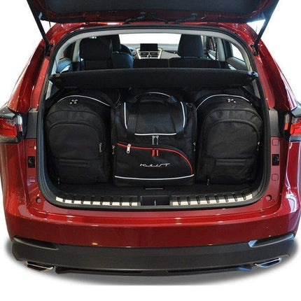 Kjust Kjust Reistassenset voor Lexus NX 2014-2021 - Set van 4 Tassen met 2 Roltassen 1 Sporttas en 1 Vliegtuigtas Harvest Automotive 1