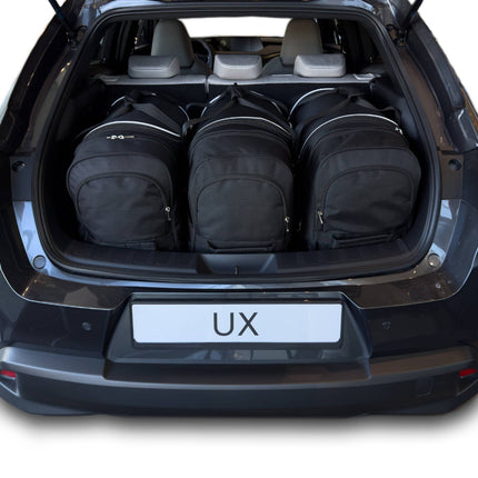 Kjust Kjust Reistassenset voor Lexus UX 2018-2024 - Set van 3 Tassen met 3 Roltassen Harvest Automotive 1