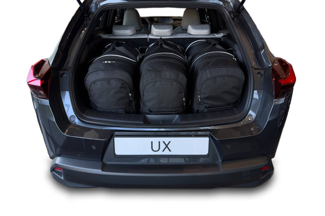 Kjust Kjust Reistassenset voor Lexus UX 2018-2024 - Set van 3 Tassen met 3 Roltassen Harvest Automotive 1
