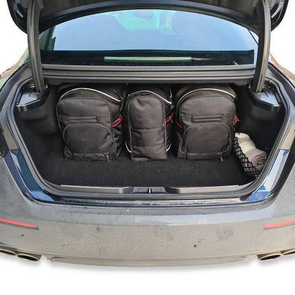Kjust Kjust Reistassenset voor Maserati Quattroporte vanaf 2013 - Set van 5 Tassen met 2 Roltassen 2 Sporttassen en 1 Vliegtuigtas Harvest Automotive 8