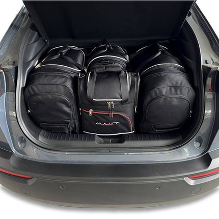 Kjust Kjust Reistassenset voor Mazda MX-30 vanaf 2022 - Set van 4 Tassen met 2 Roltassen 1 Sporttas en 1 Vliegtuigtas Harvest Automotive 1