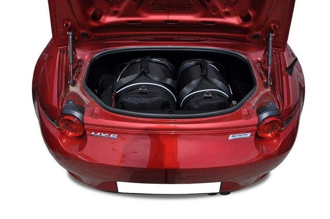 Kjust Kjust Reistassenset voor Mazda MX5 vanaf 2015 - Set van 2 Tassen met 1 Sporttas en 1 Vliegtuigtas Harvest Automotive 1
