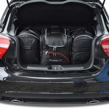 Kjust Kjust Reistassenset voor Mercedes Benz A-Klasse 5-deurs 2012-2018 - Set van 4 Tassen met 2 Roltassen 1 Sporttas en 1 Vliegtuigtas Harvest Automotive 1