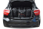 Kjust Kjust Reistassenset voor Mercedes Benz A-Klasse 5-deurs 2012-2018 - Set van 4 Tassen met 2 Roltassen 1 Sporttas en 1 Vliegtuigtas Harvest Automotive 1