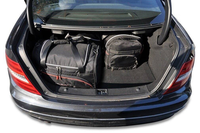Kjust Kjust Reistassenset voor Mercedes Benz C-Klasse coupe 2011-2016 - Set van 4 Tassen met 2 Roltassen en 2 Sporttassen Harvest Automotive 2