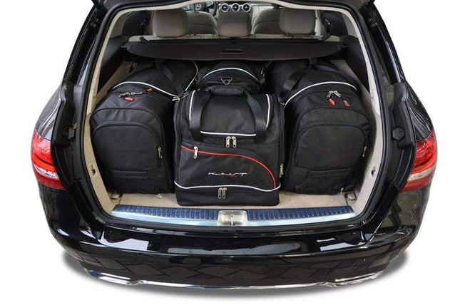 Kjust Kjust Reistassenset voor Mercedes Benz C-Klasse Estate 2007-2014 - Set van 4 Tassen met 2 Roltassen en 2 Sporttassen Harvest Automotive 1