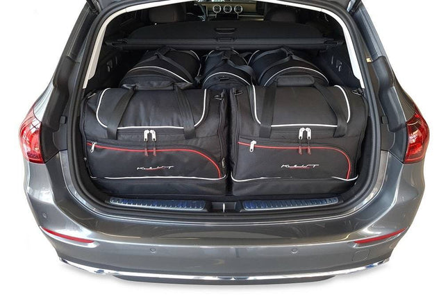 Kjust Kjust Reistassenset voor Mercedes Benz C-Klasse Estate vanaf 2021 - Set van 5 Tassen met 2 Roltassen 2 Sporttassen en 1 Vliegtuigtas Harvest Automotive 1