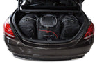 Kjust Kjust Reistassenset voor Mercedes Benz C-Klasse Limousine 2007-2014 - Set van 4 Tassen met 2 Roltassen en 2 Sporttassen Harvest Automotive 1