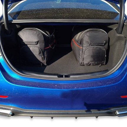 Kjust Kjust Reistassenset voor Mercedes Benz C-Klasse Limousine vanaf 2021 - Set van 5 Tassen met 2 Roltassen 2 Sporttassen en 1 Vliegtuigtas Harvest Automotive 4