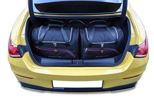 Kjust Kjust Reistassenset voor Mercedes Benz CLA coupe 2019-2025 - Set van 5 Tassen met 2 Roltassen 2 Sporttassen en 1 Vliegtuigtas Harvest Automotive 1