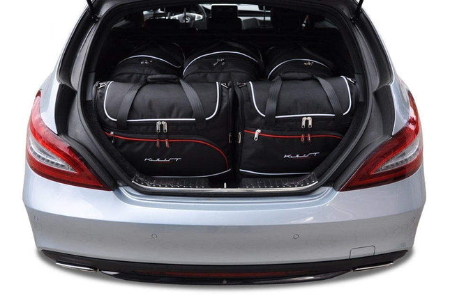 Kjust Kjust Reistassenset voor Mercedes Benz CLS Shooting Brake 2012-2018 - Set van 5 Tassen met 3 Roltassen en 2 Vliegtuigtassen Harvest Automotive 1