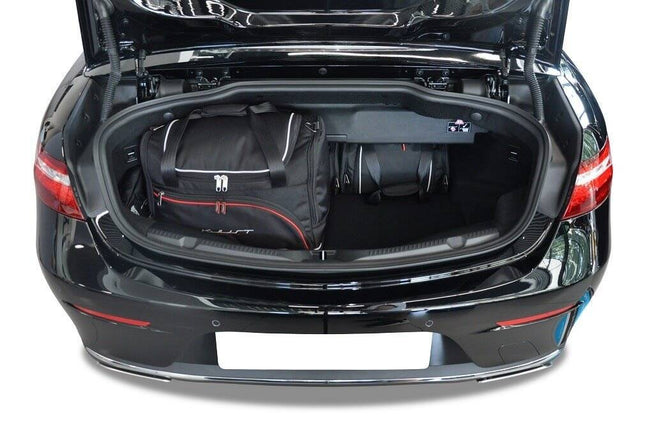 Kjust Kjust Reistassenset voor Mercedes Benz E-Klasse cabrio 2010-2017 - Set van 4 Tassen met 2 Sporttassen en 2 Vliegtuigtassen Harvest Automotive 2