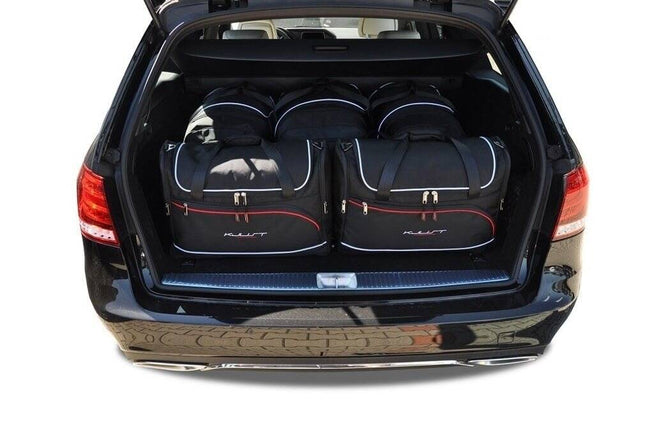 Kjust Kjust Reistassenset voor Mercedes Benz E-Klasse coupe 2009-2017 - Set van 5 Tassen met 3 Roltassen en 2 Vliegtuigtassen Harvest Automotive 1
