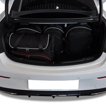Kjust Kjust Reistassenset voor Mercedes Benz E-Klasse coupe 2017-2023 - Set van 5 Tassen met 2 Roltassen en 3 Vliegtuigtassen Harvest Automotive 2