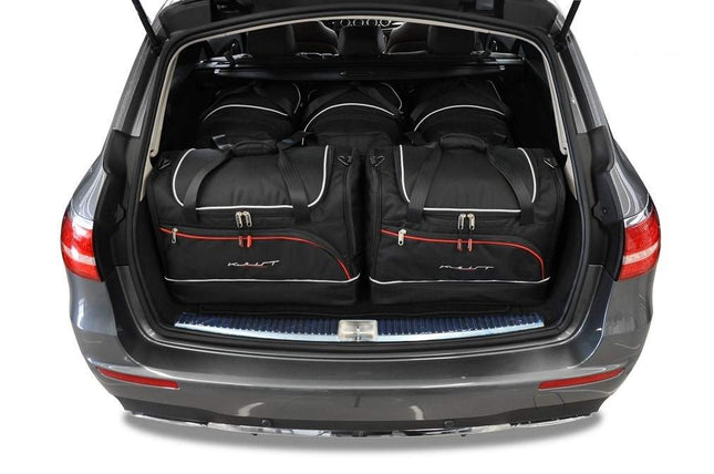 Kjust Kjust Reistassenset voor Mercedes Benz E-Klasse Estate 2016-2023 - Set van 5 Tassen met 3 Roltassen en 2 Sporttassen Harvest Automotive 1