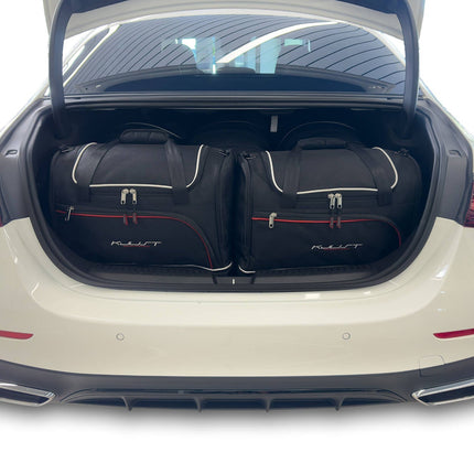 Kjust Kjust Reistassenset voor Mercedes Benz E-Klasse Limousine vanaf 2023 - Set van 5 Tassen met 3 Roltassen en 2 Sporttassen Harvest Automotive 1