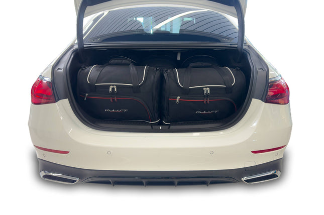Kjust Kjust Reistassenset voor Mercedes Benz E-Klasse Limousine vanaf 2023 - Set van 5 Tassen met 3 Roltassen en 2 Sporttassen Harvest Automotive 1