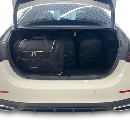 Kjust Kjust Reistassenset voor Mercedes Benz E-Klasse Limousine vanaf 2023 - Set van 5 Tassen met 3 Roltassen en 2 Sporttassen Harvest Automotive 2