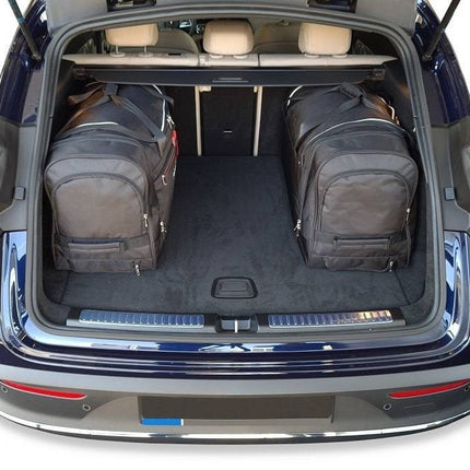 Kjust Kjust Reistassenset voor Mercedes Benz EQC vanaf 2020 - Set van 4 Tassen met 3 Roltassen en 1 Vliegtuigtas Harvest Automotive 3