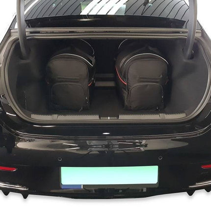 Kjust Kjust Reistassenset voor Mercedes Benz EQE Limousine vanaf 2022 - Set van 5 Tassen met 2 Roltassen 2 Sporttassen en 1 Vliegtuigtas Harvest Automotive 4