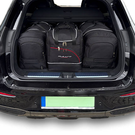 Kjust Kjust Reistassenset voor Mercedes Benz EQE SUV vanaf 2022 - Set van 4 Tassen met 2 Roltassen en 2 Sporttassen Harvest Automotive 1